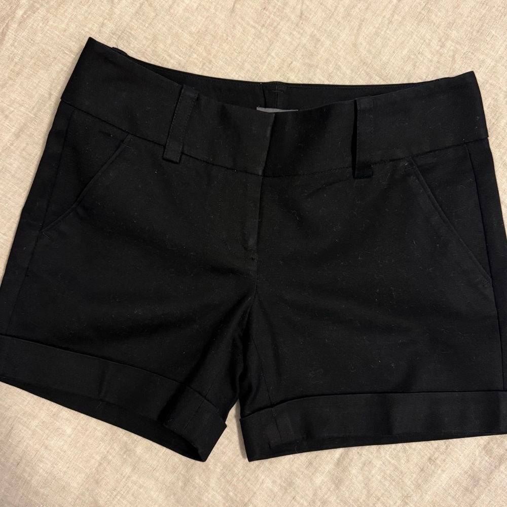 Vince Camuto Black High Waist Women's Shorts